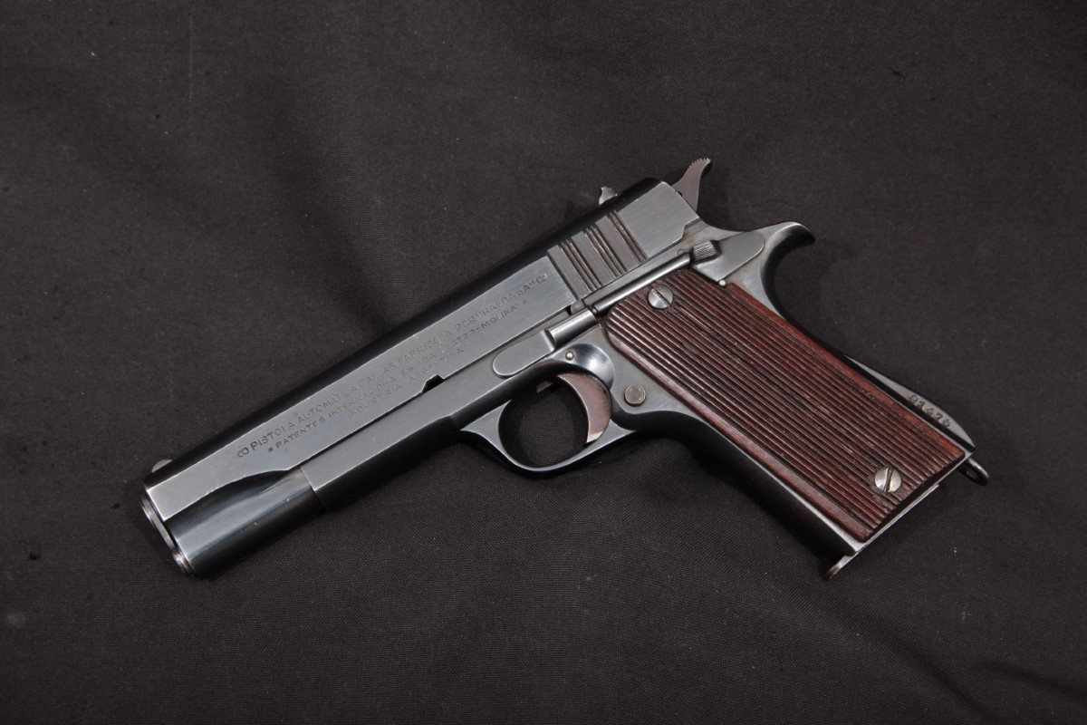 Hispano-Argentina Argentine Hafdasa Model Ballester-Molina Pistol ...