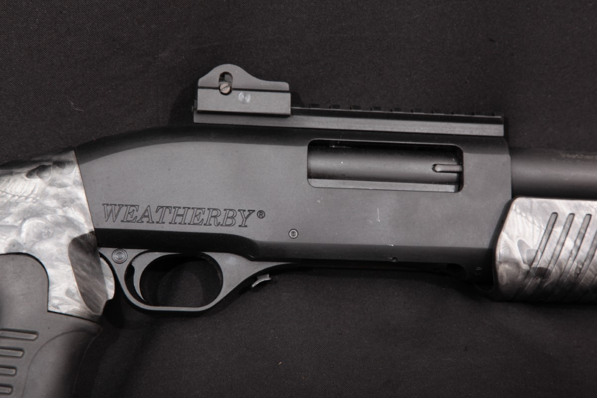 Weatherby Pa459 Black Reaper Tr, 3 Magnum Matte Black 18 Pump Action
