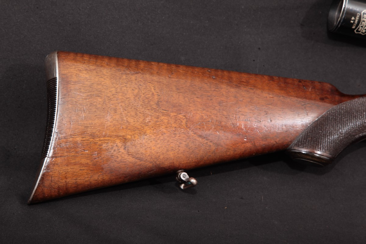 Steyr - Fischer 1903 Mannlicher Schoenauer British Marked, Blue 22” Bolt Action Rifle & Pecar Champion 4x Scope, MFD 1903-24 C&R - Picture 3