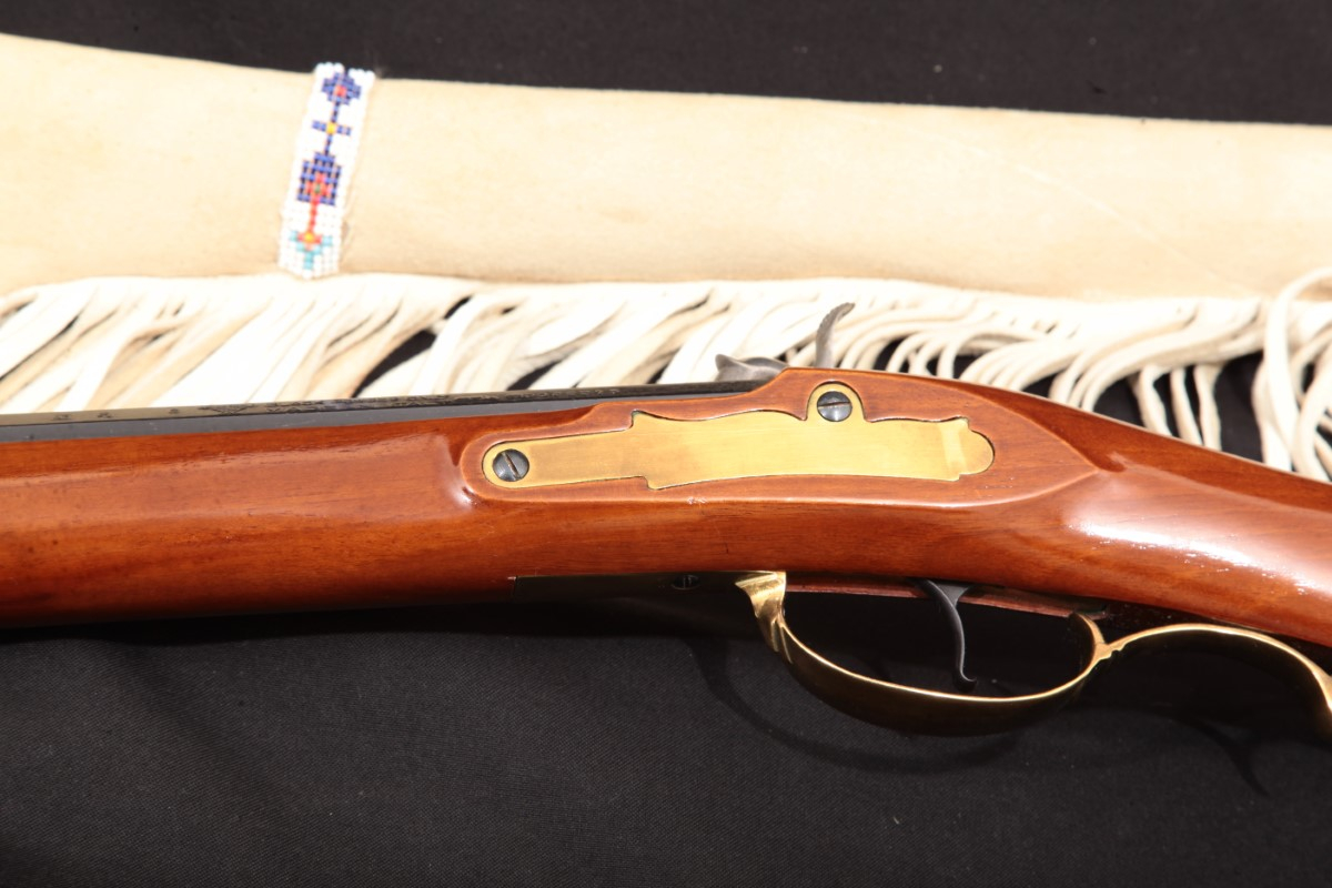 Pedersoli Kentucky Long Rifle, Blue/Brass 36" Octagonal Single Shot