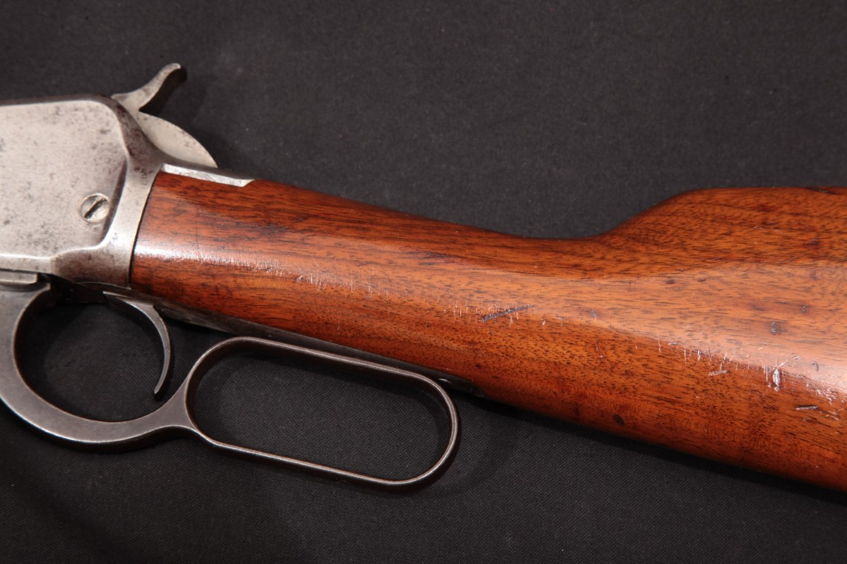 Winchester Model 1892 '92, Blue 24 Octagonal Tube Magazine Lever Action Rifle, Mfd 1902 C&R .32