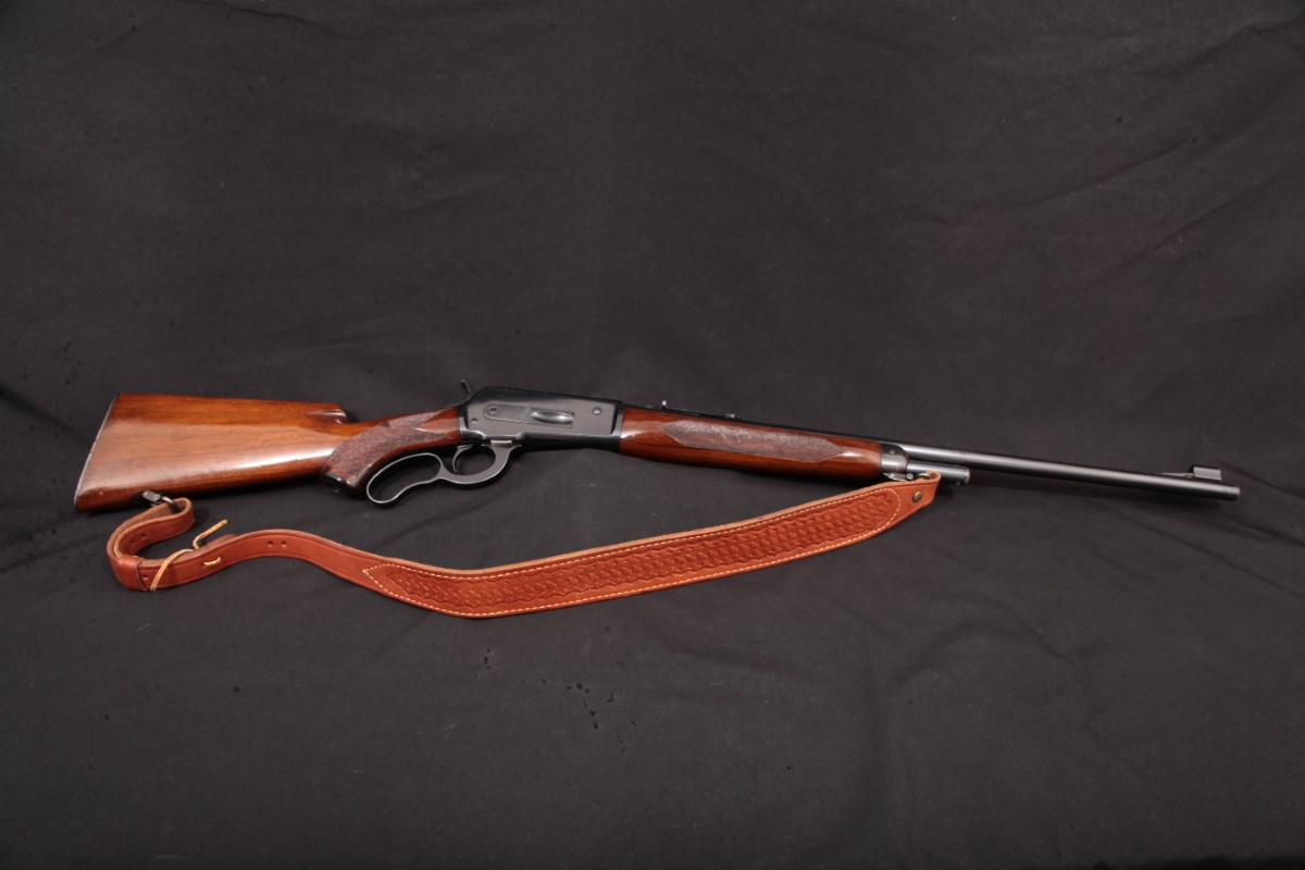 Winchester - Early 4-Digit Model 71 Deluxe Rifle Like 1886 86, Blue 24