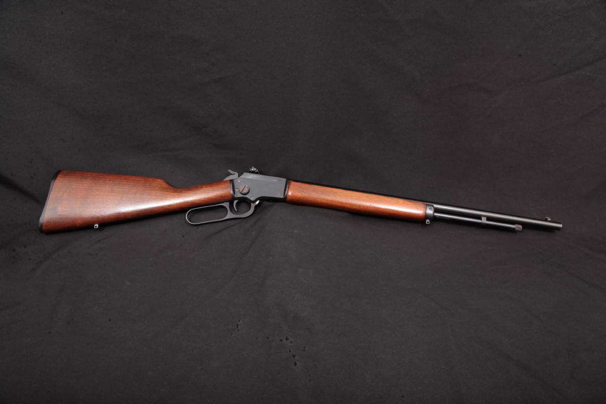 This is a Marlin Model 39 Carbine, one of the more scarce 39 variants ...