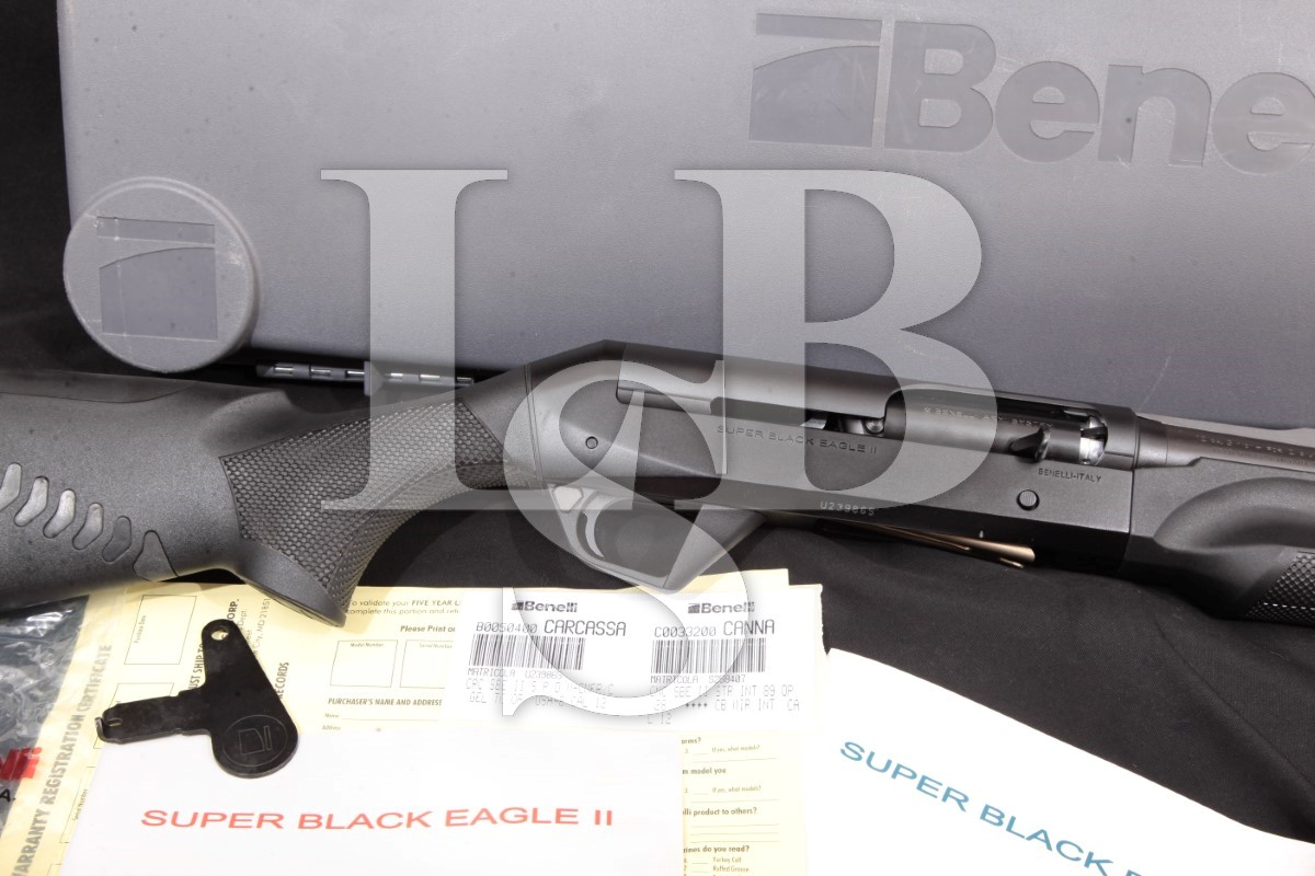 Benelli Model Super Black Eagle Ii Sbe 2, Blue & Black 28" Vent-Rib ...