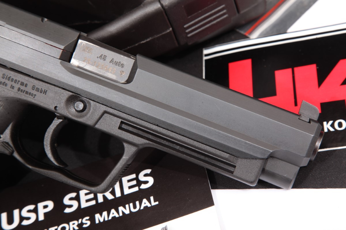 Heckler And Koch Handk Hk Model Usp45 Usp 45 Expert V1 Black 52 In Sada