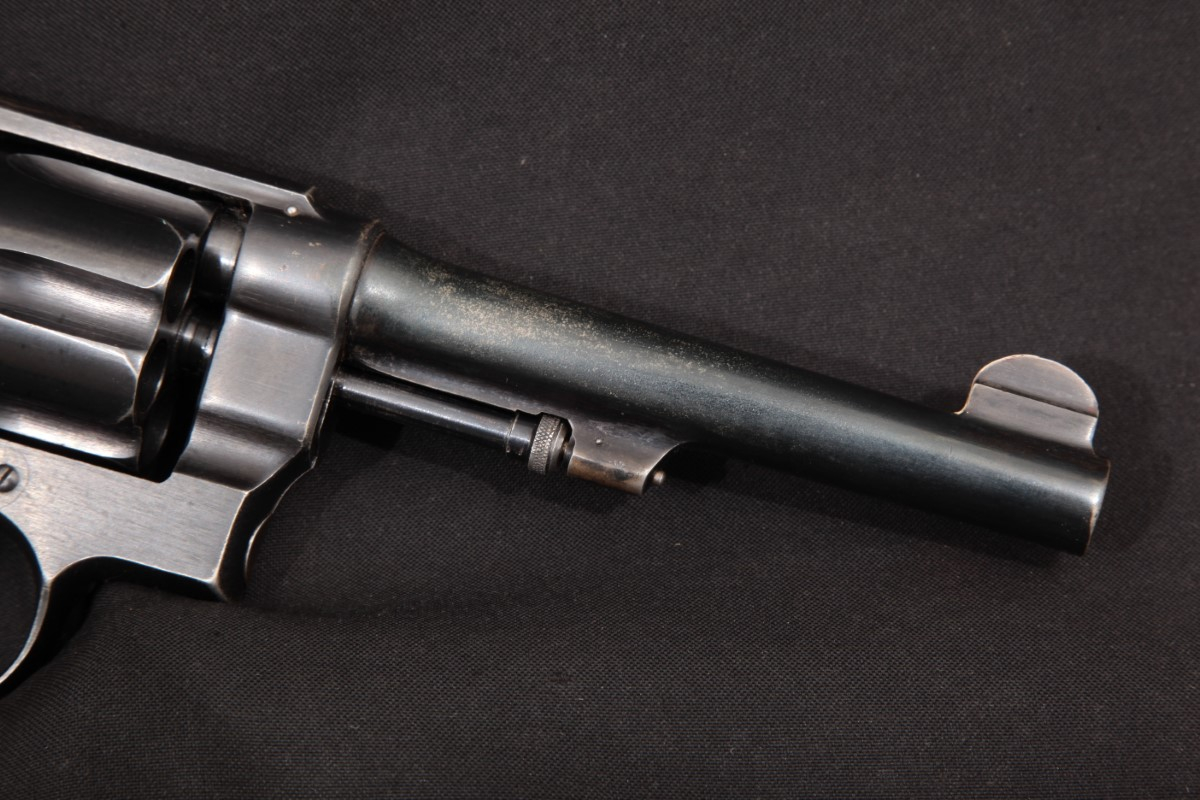 Smith & Wesson - S&W Model 1917 .45 Hand Ejector U.S. Marked, 5 ½” Double Action Military Revolver, MFD 1917-1919, C&R .45 Auto Rim - Picture 5