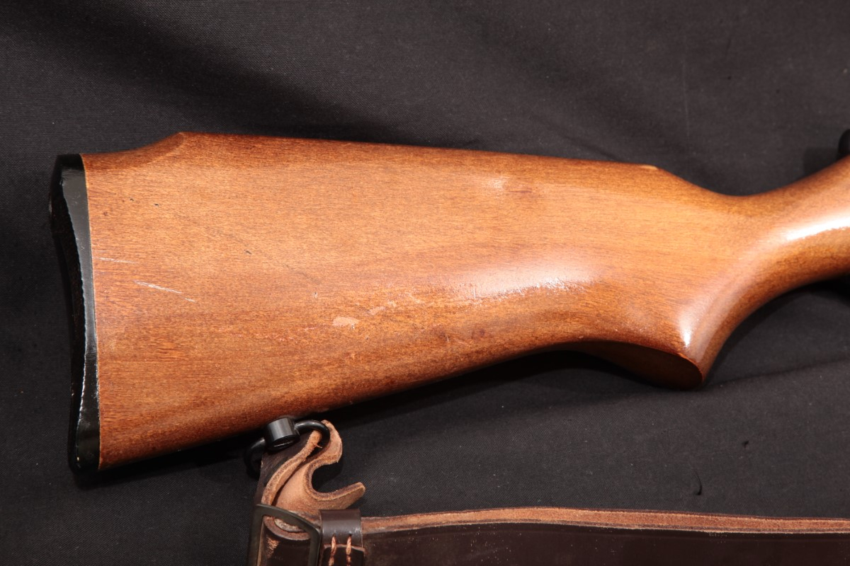Marlin Glenfield Model 25 M25, Blue 22 Detachable Magazine Bolt Action Rifle With Sling Mfd 1972