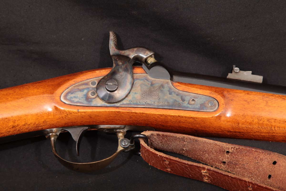 Navy Arms Co Model 1863 Zouave Rifle Repro, Color Case Hardened & Blue ...