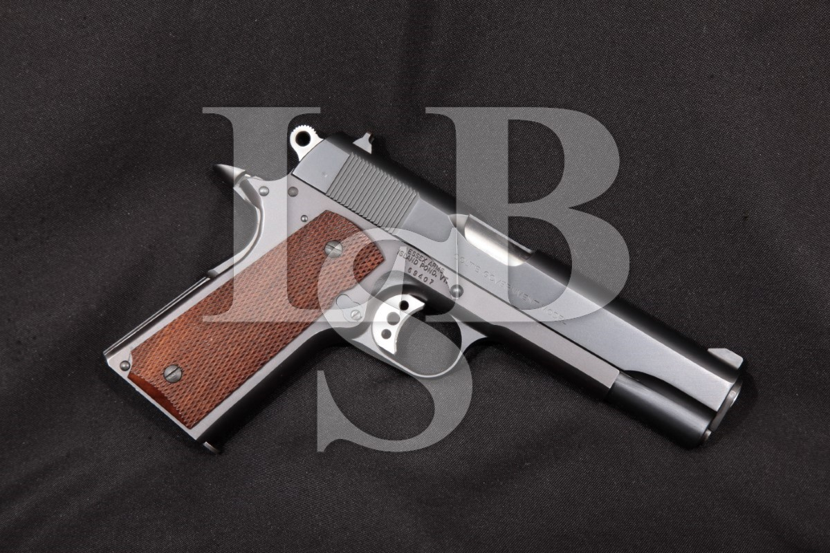 Essex Arms 1911 1911-A1, Blue 5 Removable Mag Single Action Sa Semi ...