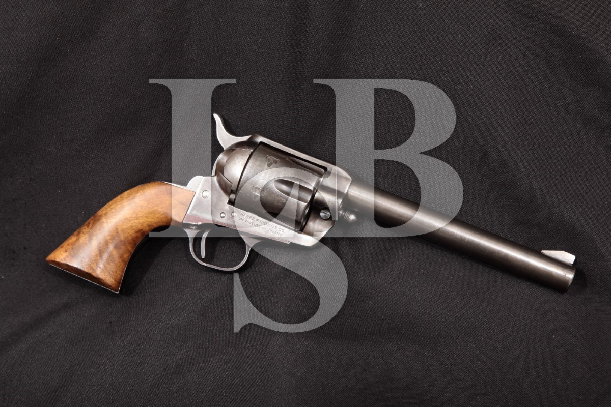 Hawes Single Action Revolver, Color Case Hardened & Blue 6 3/8 Single ...