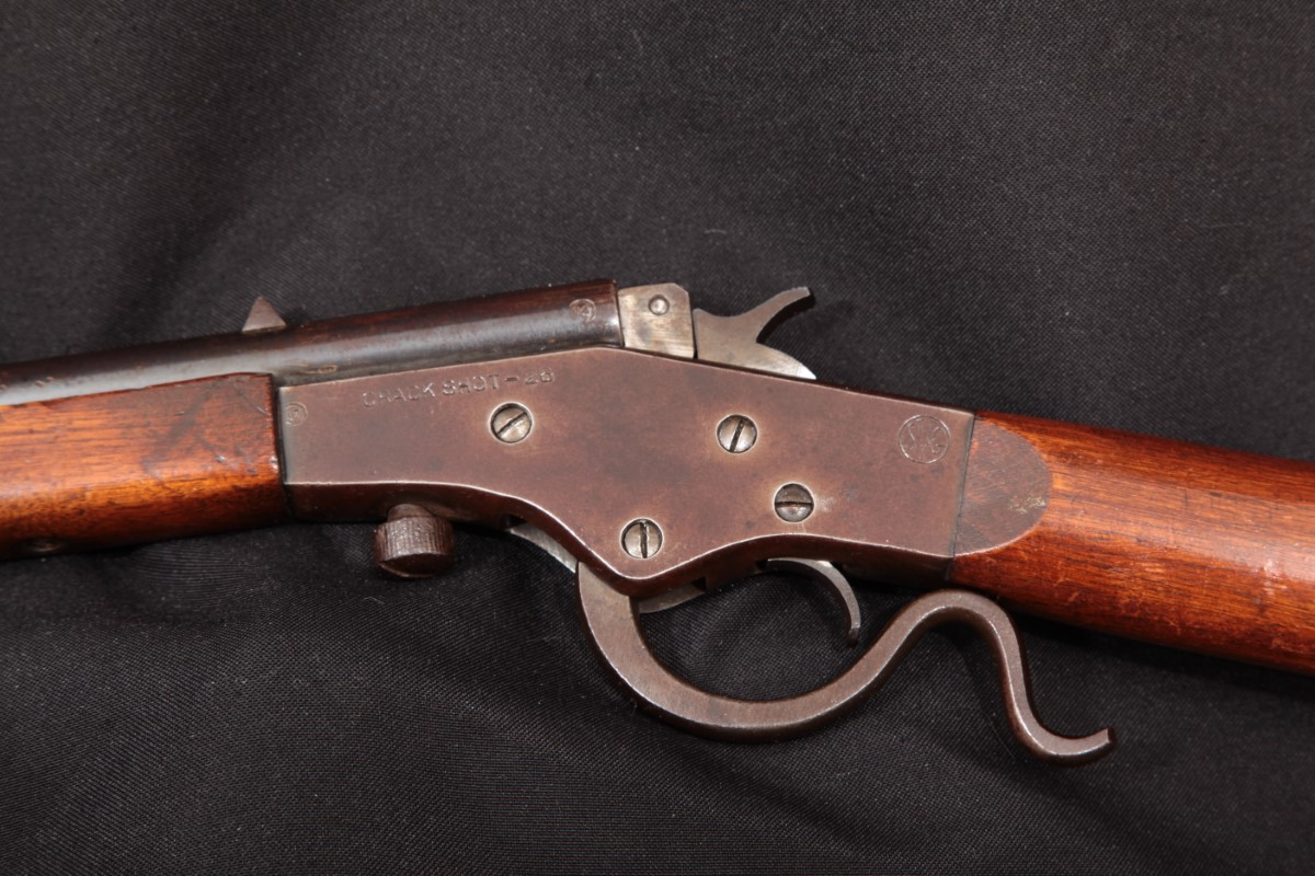 Stevens Crackshot No. 26, Patina 22 Falling Block Single Shot Breech ...