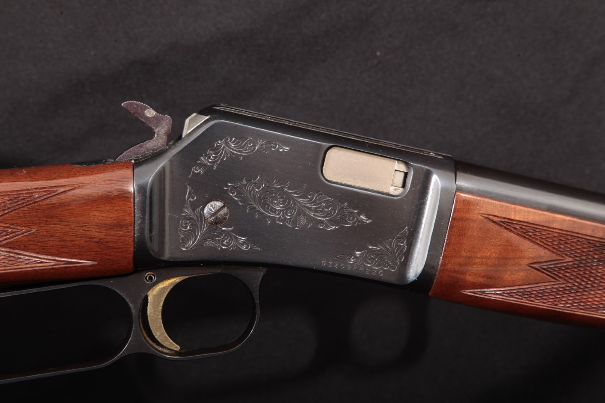 Browning Model Bl 22 Bl22 Grade 2 Engraved Blue 20 Lever Action