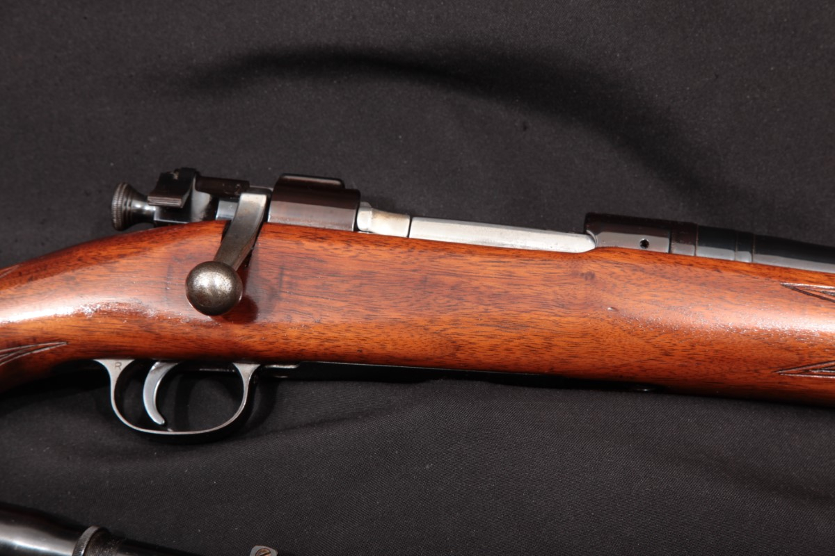 Remington Model 1903, Weaver Scope & Base, Blue 24 Sporterized Bolt Action Rifle Mfd 1942 C&R