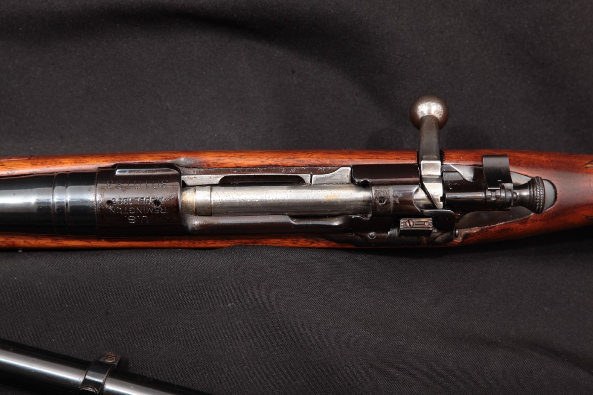 Remington Model 1903, Weaver Scope & Base, Blue 24 Sporterized Bolt ...