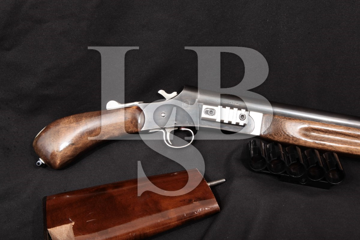 Rossi Custom Top Break, Blue 28 In. Pistol Grip Only Single Shot