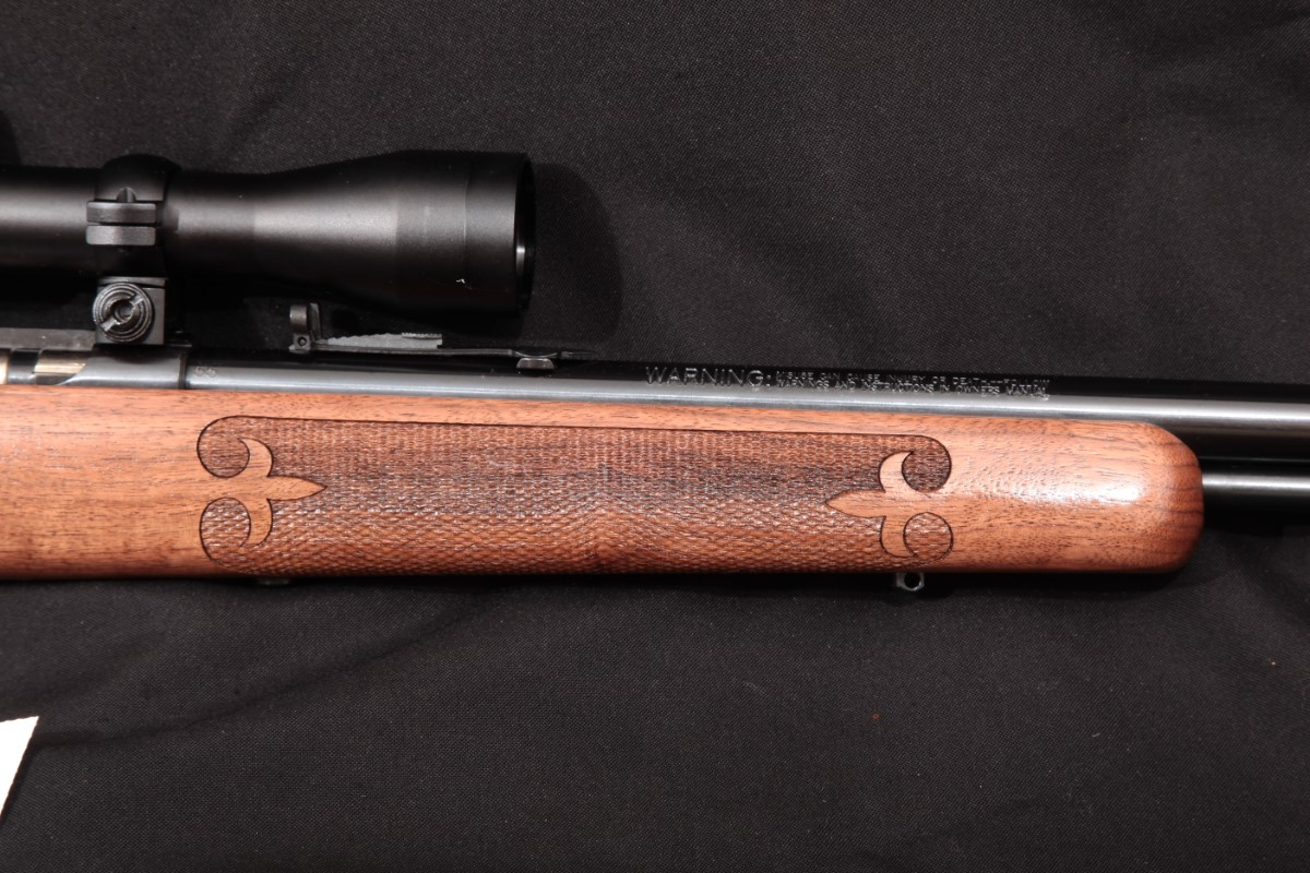 Marlin Model Xt22 Xt22, Blue 22" MicroGroove TubeMagazine Bolt Action Rifle & Bushnell 4x