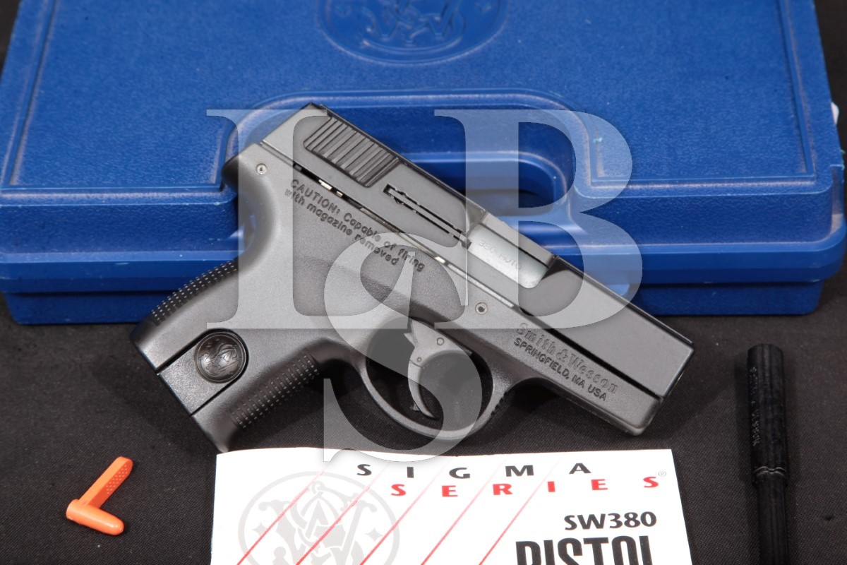 Smith & Wesson S&W Model Sw380 Sw 380 120100, Blue & Black 3