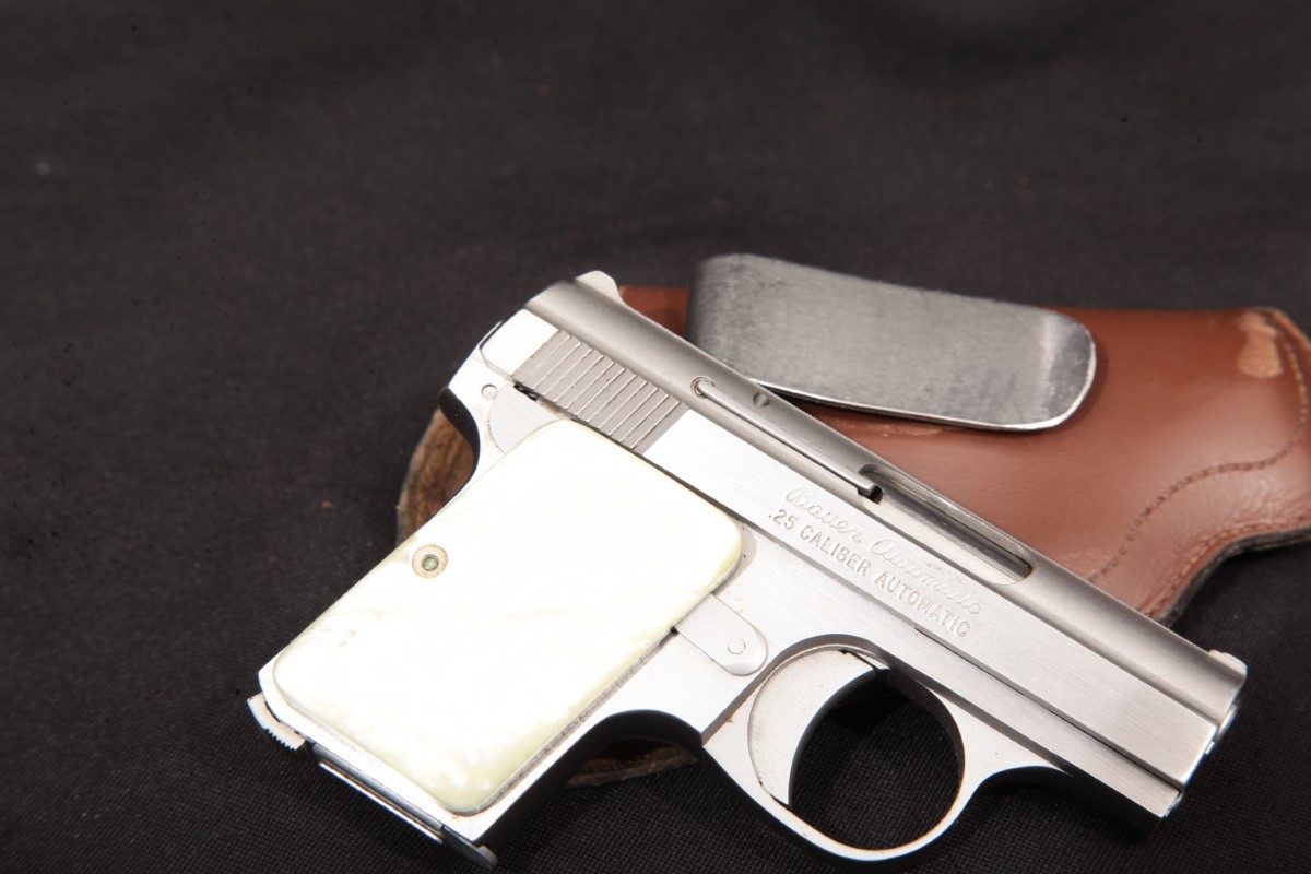 Bauer Firearms Corp. Model Bauer Automatic .25 Acp, Stainless 2 Striker ...