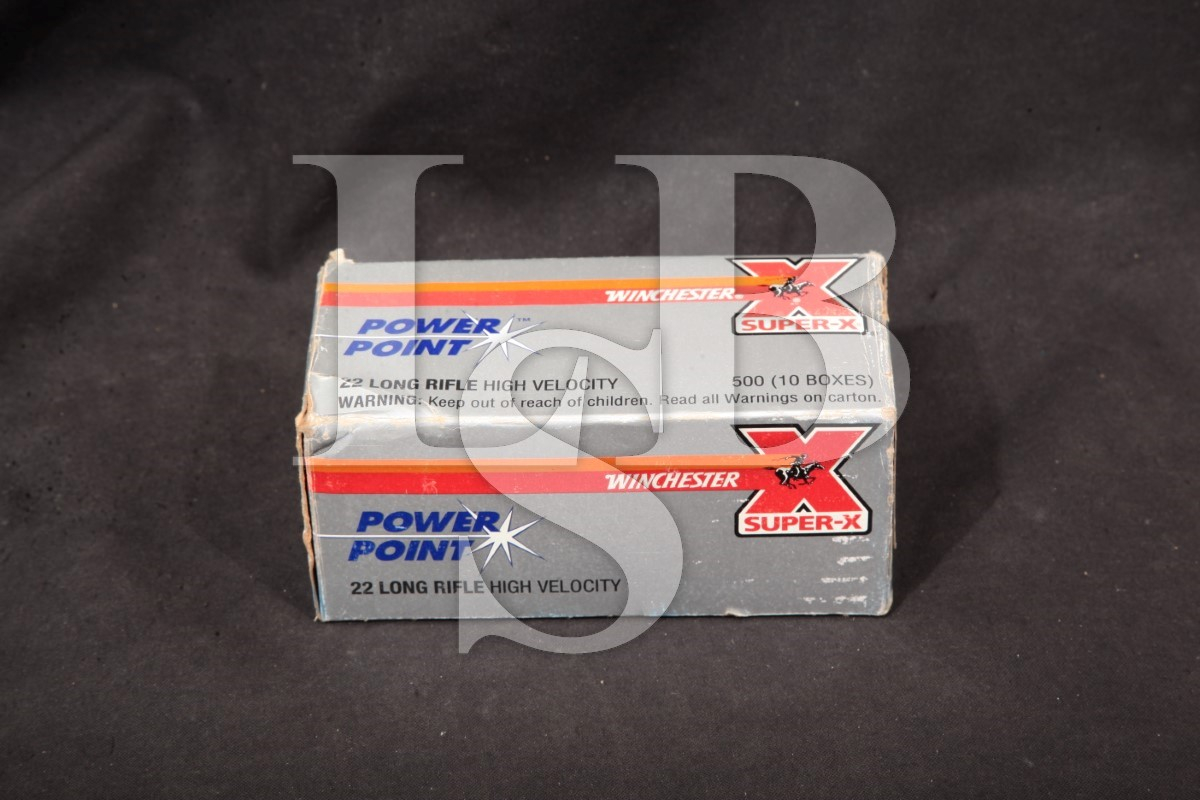 413x .22 Long Rifle Ammunition Winchester Super X Power Point High