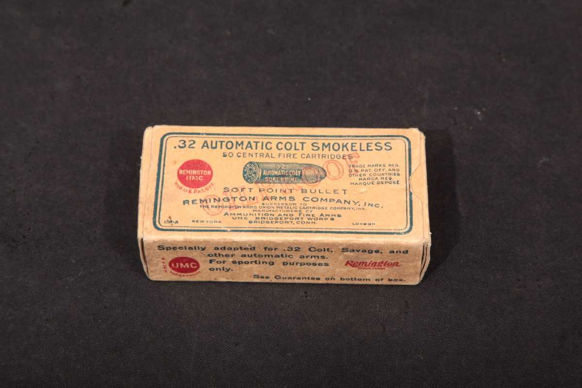 100x .32 Acp Vintage Remington-Umc 1920`S & 1950`S Ammunition .32 ...