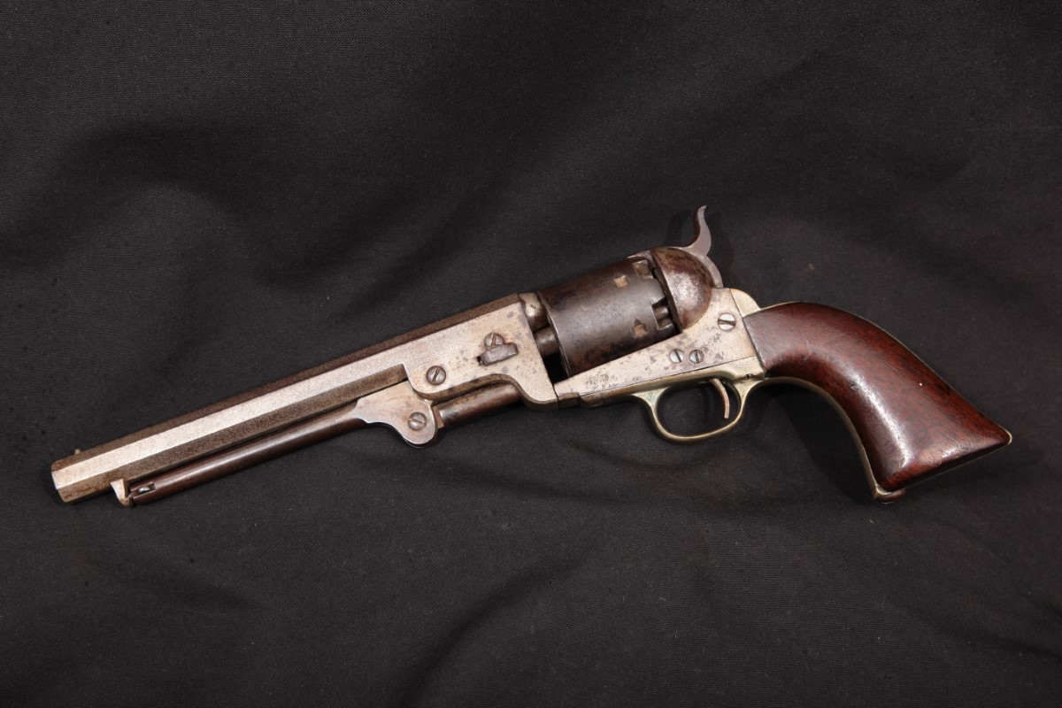 Colt - Model 1851 Navy, Nickel 7 1/2