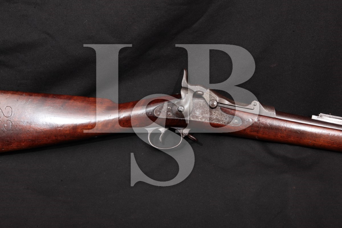 Springfield Model 1888 Ramrod-Bayonet U.S. Trapdoor Rifle, Blue & Case ...