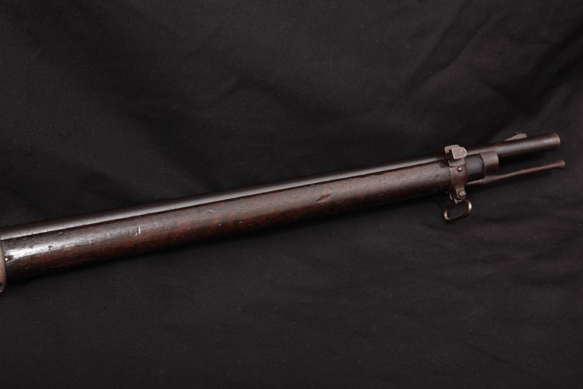 Enfield Model MartiniHenry Mk Iv Service Rifle, Blue 33 Single Shot Rifle & Cleaning Rod, Mfd