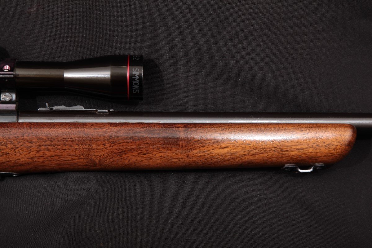 Winchester - 69A 69 A, Blued 25” Detachable Magazine Bolt Action .22 S, L, or LR Rifle, With Simmons 3-9X32 Scope, MFD 1935-1963, C&R - Picture 6