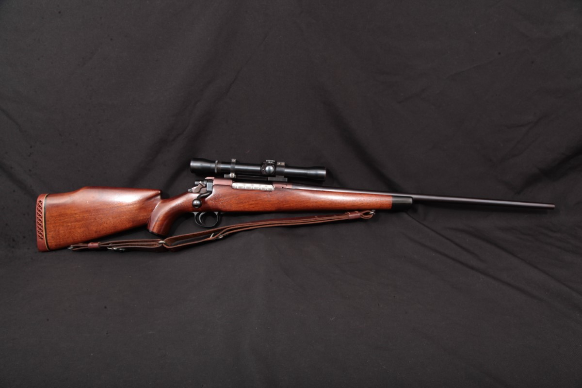 - Model 1917 Sporter, Blue 24 ½” Sporterized Bolt Action Rifle with Leather Sling & Weaver K4 Scope MFD Unknown ATF Modern - Picture 8  - Model 1917 Sporter, Blue 24 ½” Sporterized Bolt Action Rifle with Leather Sling & Weaver K4 Scope MFD Unknown ATF Modern - Picture 8