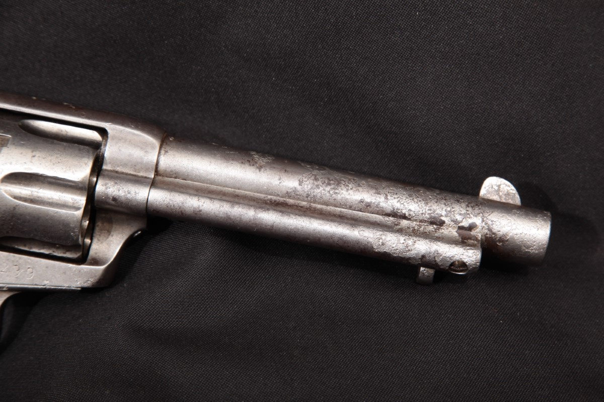 Colt - London Agency Pall Mall 1st Generation Single Action Army SAA 1873, Bright 5 1/2 Colt - London Agency Pall Mall 1st Generation Single Action Army SAA 1873, Bright 5 1/2