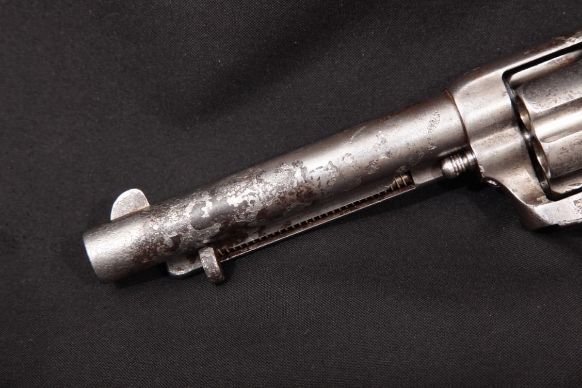 Colt - London Agency Pall Mall 1st Generation Single Action Army SAA 1873, Bright 5 1/2 Colt - London Agency Pall Mall 1st Generation Single Action Army SAA 1873, Bright 5 1/2