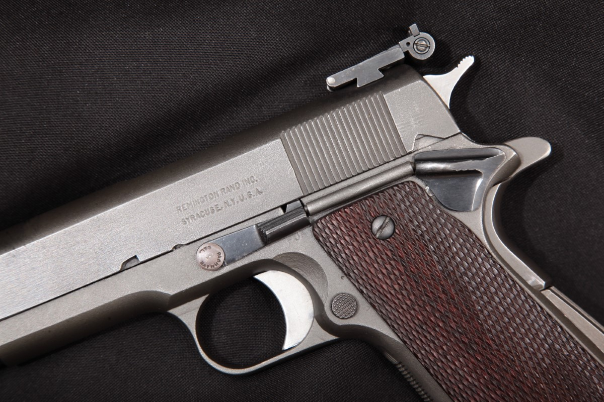 Remington Rand - Pachmayr Custom Springfield National Match M1911A1 1911 A1, Parkerized 5