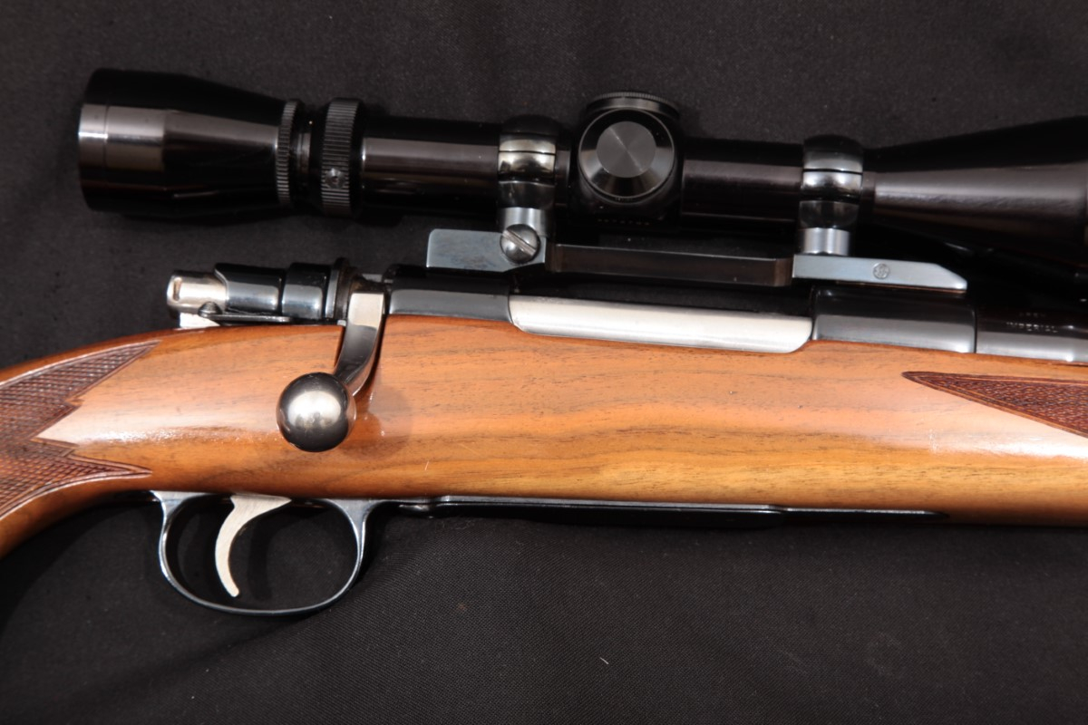 German Mauser - Mauser 98 M98 Sporter, Blue 24” Sporterized Bolt Action Rifle with Leupold 4-12 Vari-X IIc Scope, MFD Unknown ATF Modern - Picture 5