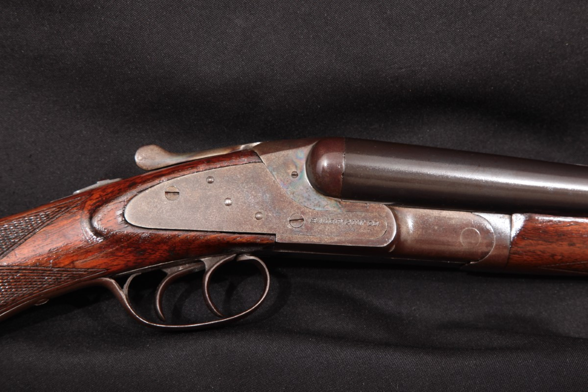 Baker Gun Co Model Batavia Leader, Blue & Case Color 30