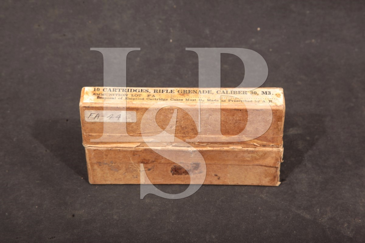 10x .30 Caliber M3 Rifle Grenade Ammunition Frankford Armory 1944 In ...