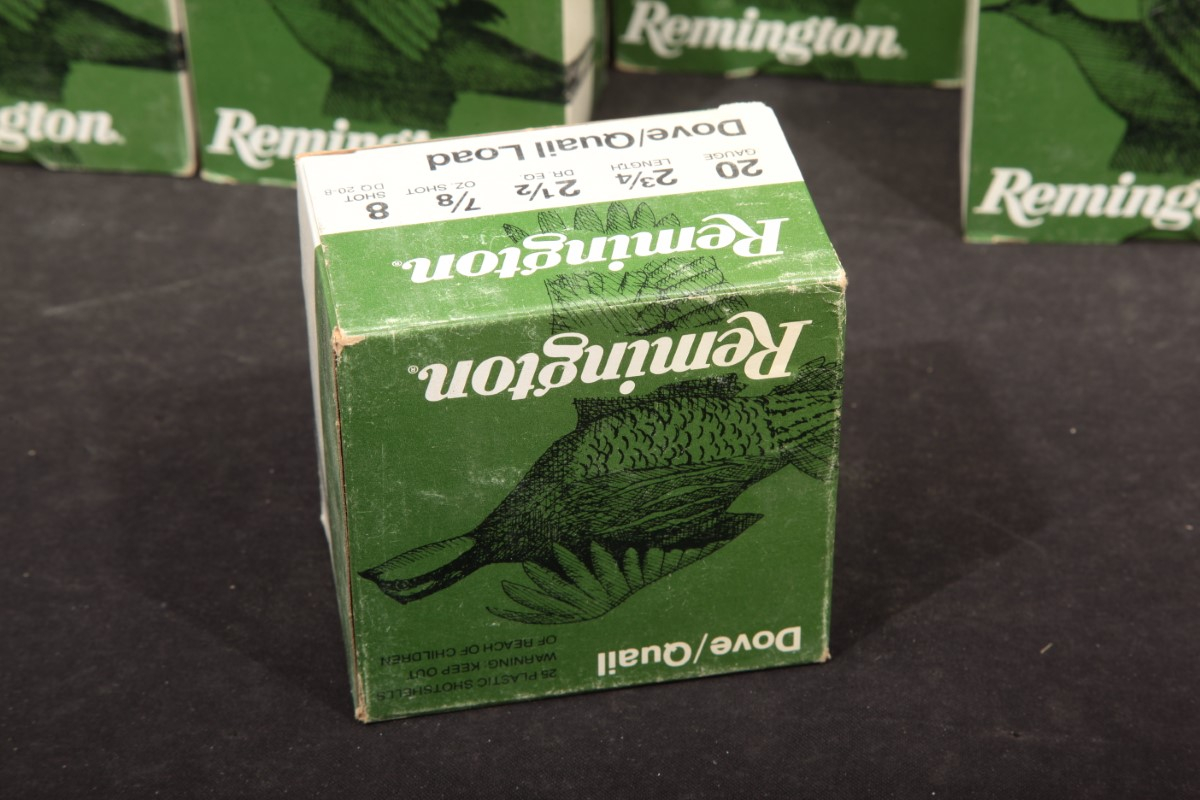 450x 20 Gauge Ammunition Remington Dove/Quail Loads 2 3/4" 2 1/2 Dram 7
