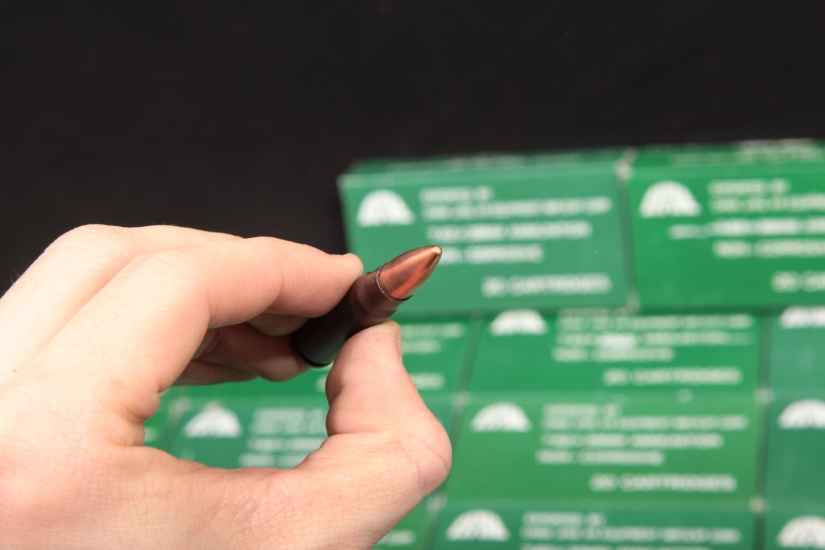 1200x 7 62x39mm ammunition chinese steel case steel core bullets 7