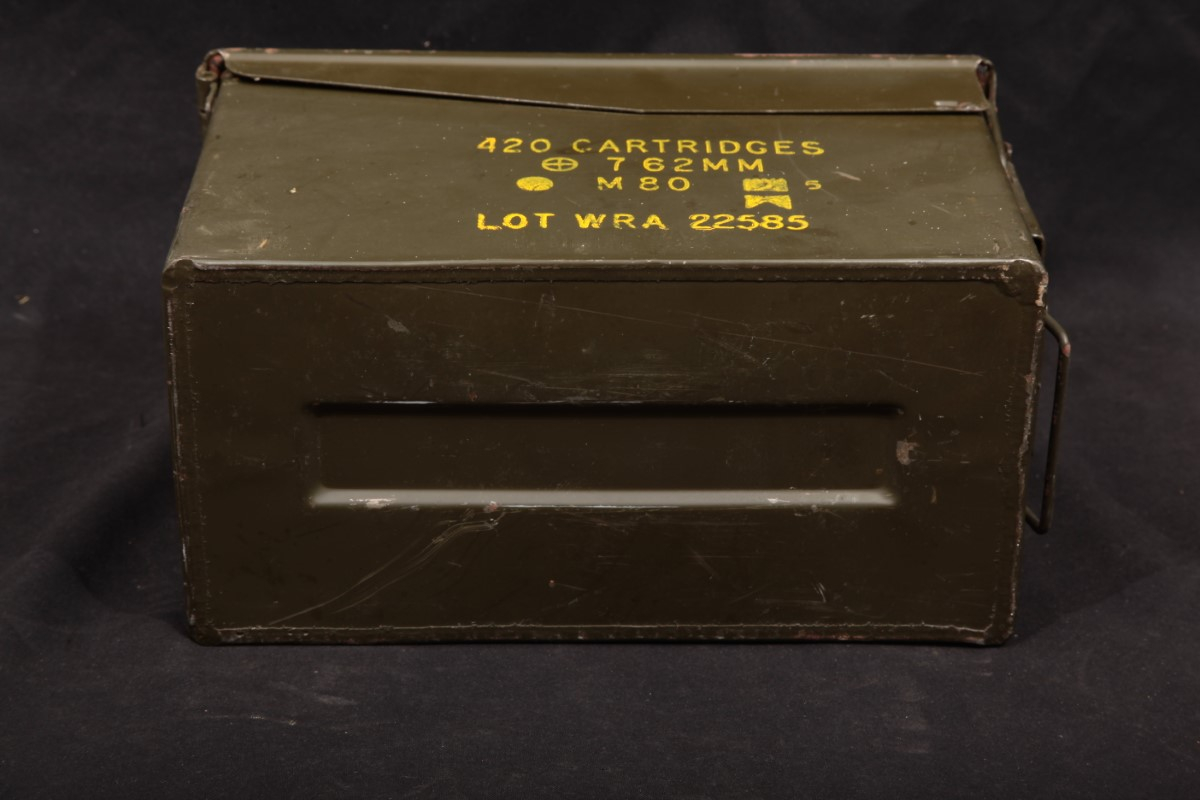 424x .30 Ball M2 Us Military Surplus Ammunition Rem. `52 On 8x Round ...