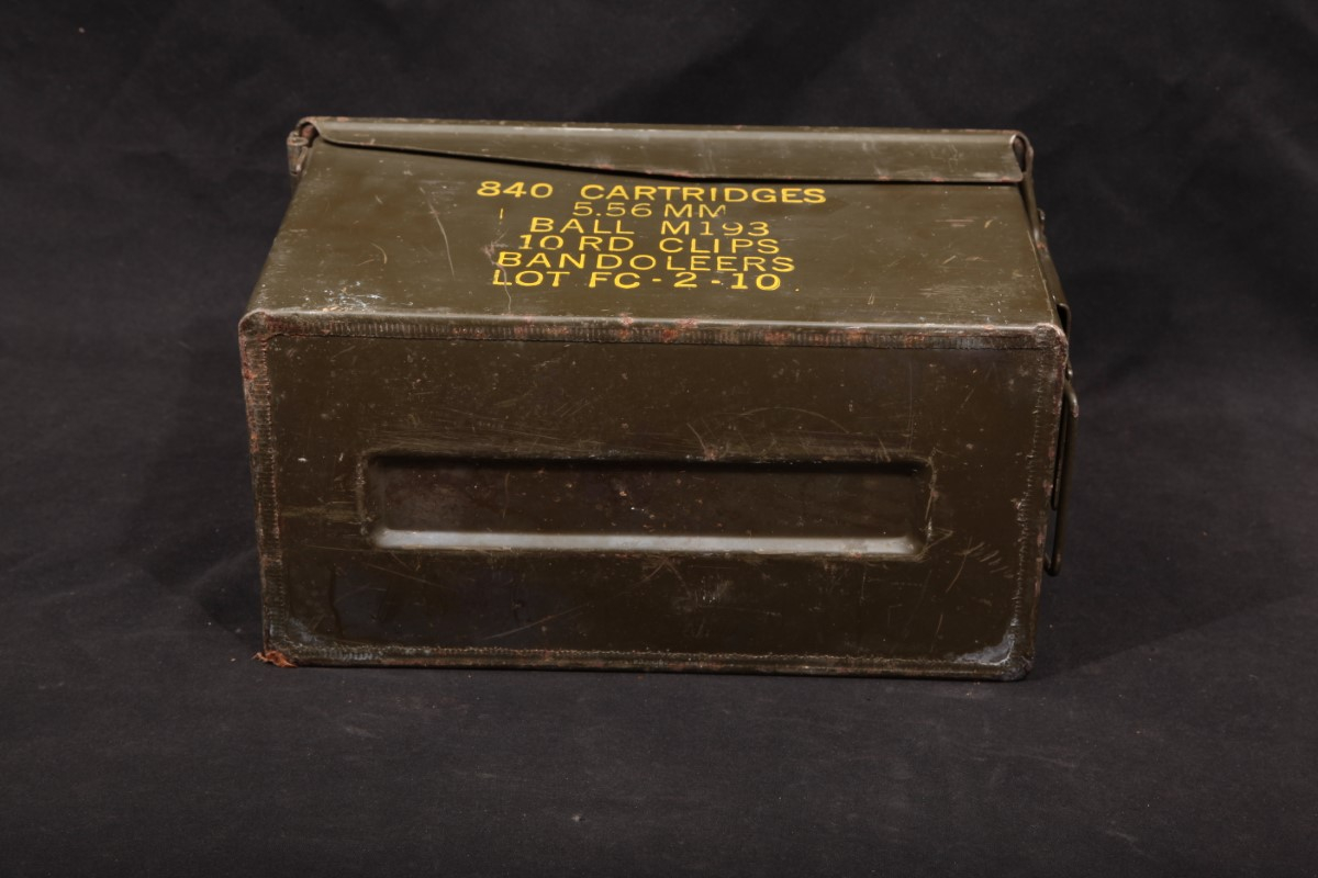 1000x 5.56mm Ball M193 US Military Surplus Ammunition on 10x Round ...