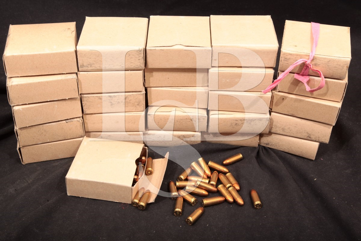 Canadian 1664x 9mm Luger Ammunition Canadian Fmj Bullets In Ammo Can