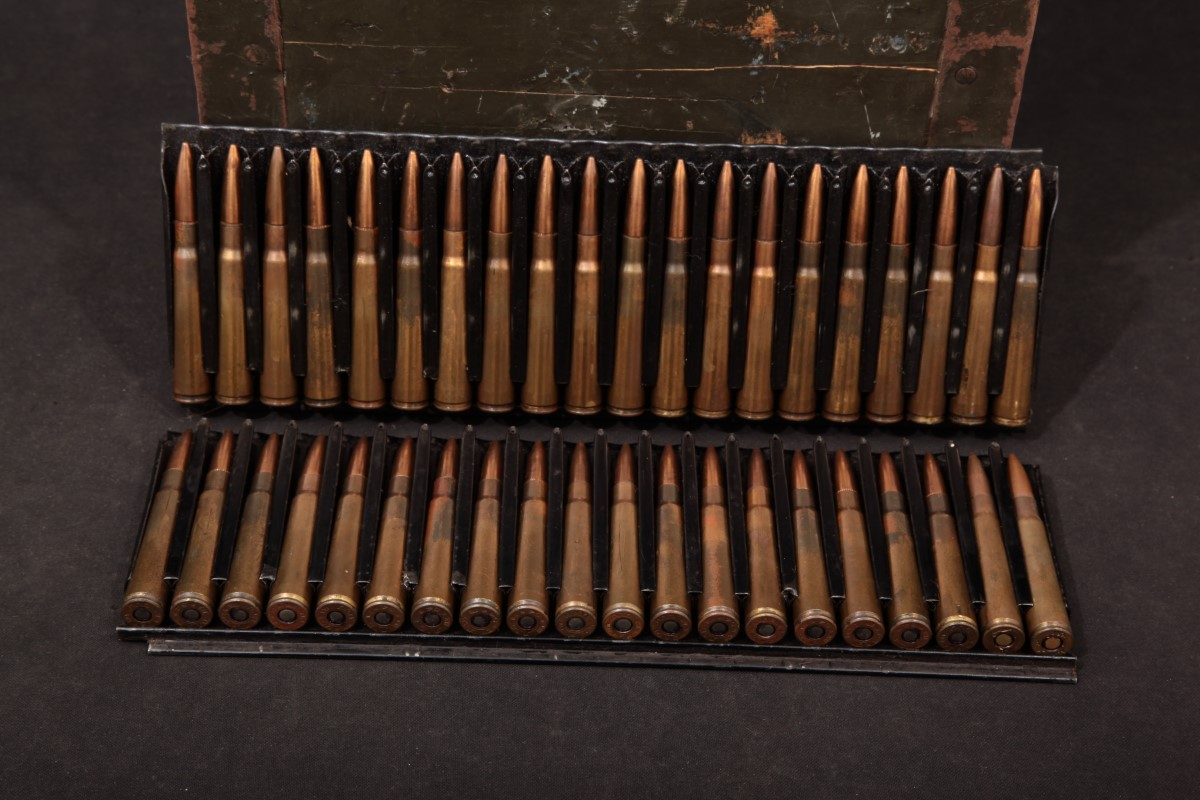 Breda M37 140x 8mm Mauser Ammunition With 10x Breda M1937 Machine Gun