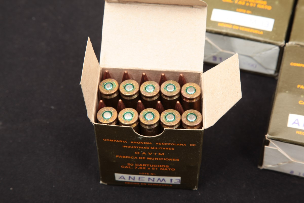400x 7 62x51 nato venezuelan military surplus ammunition fmj bullets