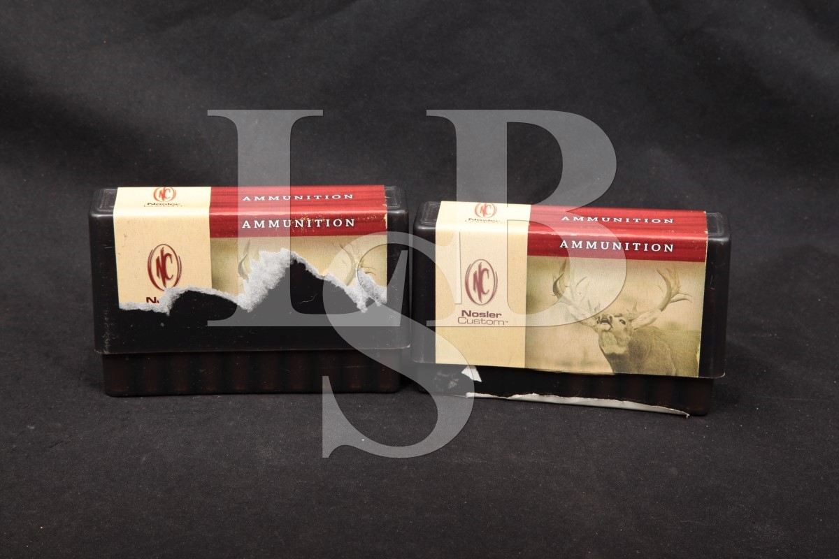 Nosler custom 30x 6 5 284 norma ammunition 140 grain nosler partition