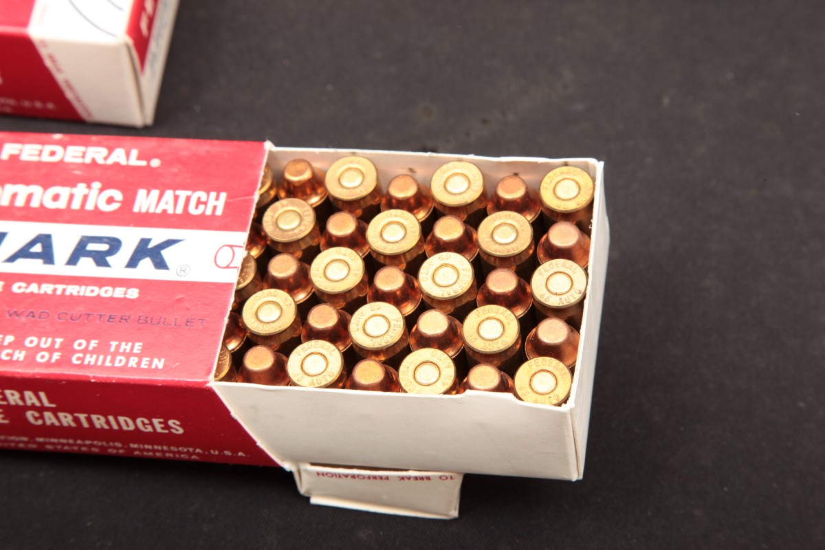 Federal 420x .45 Automatic Match Ammunition 185 Gr. Swc & 230 Gr. Fmj ...