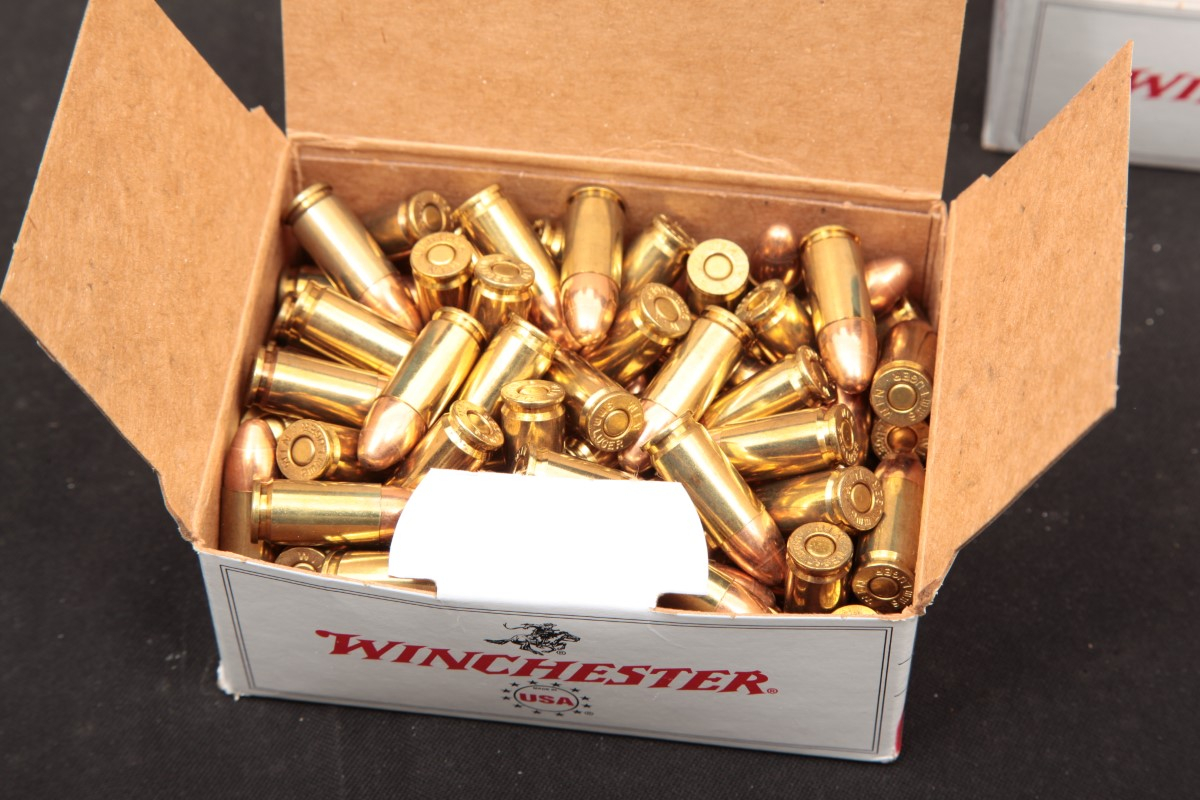 Winchester 1000x 9mm Luger Ammunition 115 Grain Fmj Win White Box