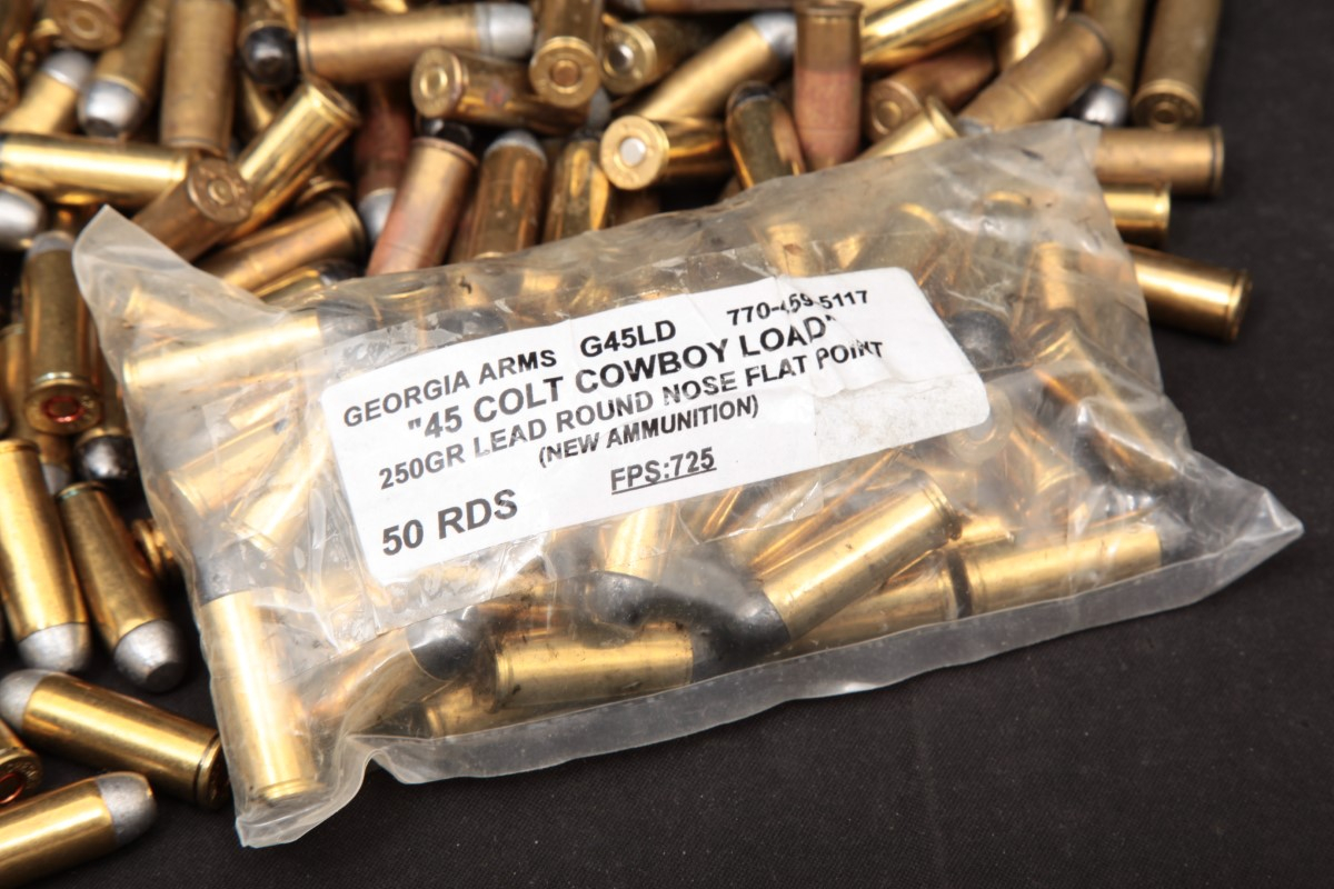 285x .45 Long Colt Ammunition Win, Rem, Arms & Reloads Lead Rn Fp Bullets .45 Colt Ammo