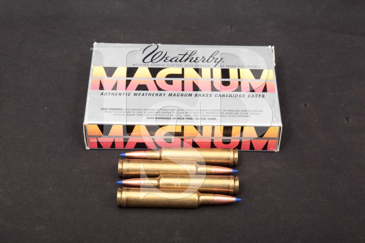 4x .30-378 Weatherby Magnum Ammunition & 20x Brass Cases .30-378 Wby 