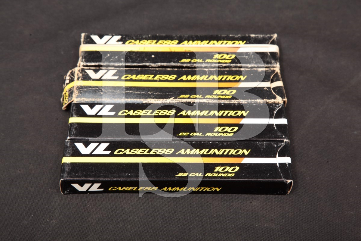 350x .22 Caliber Vl Caseless Ammunition Daisy & Heddon 1150 Fps No Case ...