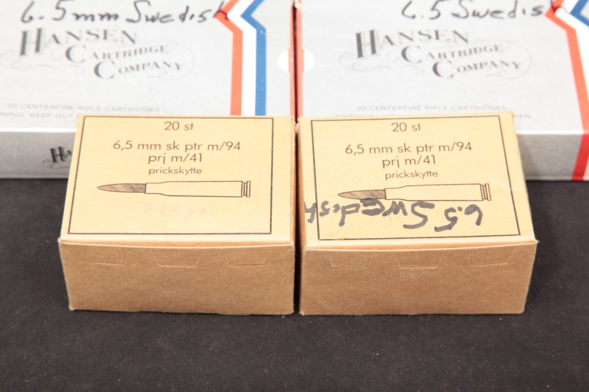 Mixed 160x 6 5x55mm swedish ammunition yugo swedish 130 139 grain