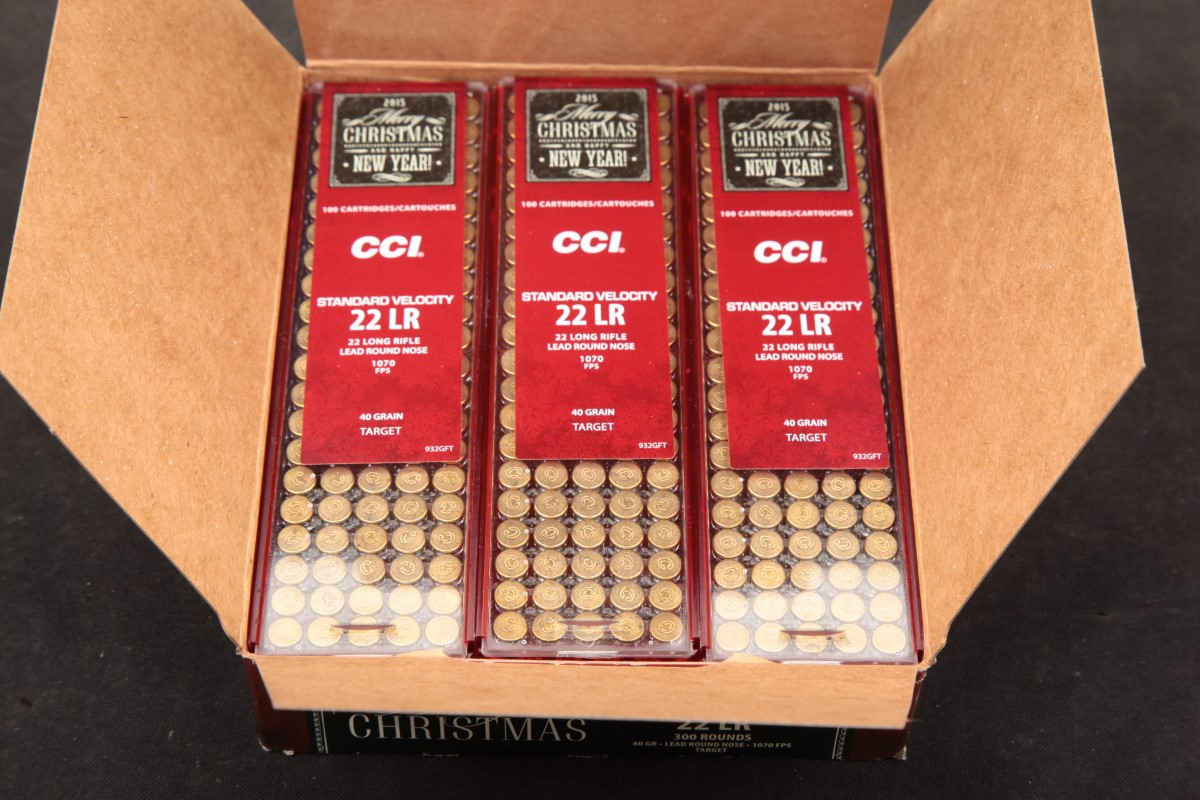 Cci Ammunition 900x .22 Lr Ammunition Cci 3x Boxes Christmas & New ...